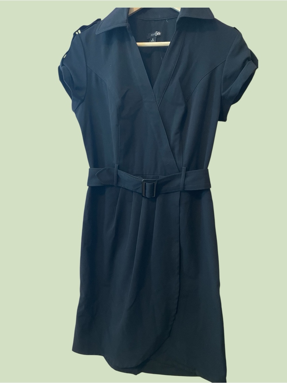 East 5th Black Belted  SZ 8 Dress
